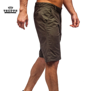 Shorts Deportivos de Malla 100% Algodón Transpirable con Cierre de Cremallera, Logotipo de Marca Personalizado, Diseño Sólido, Estilo Urbano, ODM, para Hombre, Playa - Product Image 4