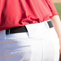 Ceinture de baseball professionnelle réglable, sangle élastique durable, boucle en acier robuste, ajustement confortable, baseball, softball