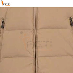 Nouvelle arrivée veste à capuche rembourrée logo personnalisé pour hommes veste d'hiver chaude à fermeture éclair pour hommes - Product Image 6