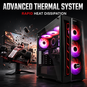 Venta al por Mayor de PC para Juegos Acer Nitro 50, Intel Core Ultra 5 7, RTX 5060 Ti, 16GB DDR5, 1TB SSD, Refrigeración Líquida - Product Image 5