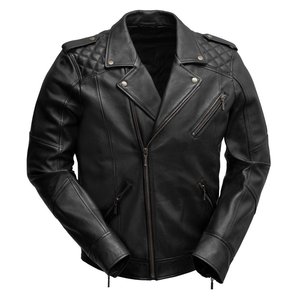 Chaqueta Impermeable para Hombre Hecha en Pakistán, Chaqueta de Motociclista de Cuero Genuino, Fabricante Pakistaní, Traje de Motocicleta en Oferta - Product Image 1