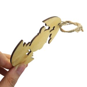 Diseño de impresión personalizado Productos de Pascua Adornos de madera para grabado - Product Image 6