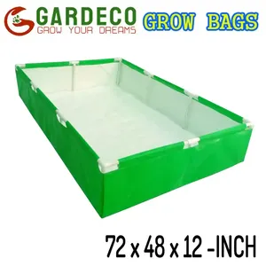 ท่อพีวีซี GARDECO HDPE 450 GSM ป้องกันรังสียูวี สำหรับรองรับการเพาะเลี้ยงปลาแบบอควาโปนิกส์  ปลูกอะโซลลา อุปกรณ์เพาะเลี้ยงสัตว์น้ำ - Product Image 2