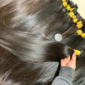 2025 Venta caliente 100% pelo virgen vietnamita de calidad superior cutícula completa listo para vender extensiones de bebé precio al por mayor para niñas - Product Image 1