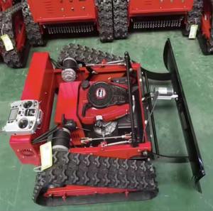 Cortacésped sobre orugas robótico barato de la mejor calidad con engranaje de motor de bomba de hoja de acero para uso agrícola - Product Image 3