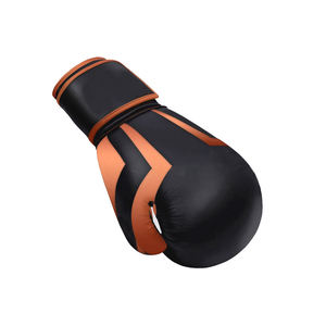 Top vente de haute qualité respirant conception personnalisée professionnel en cuir véritable gants de boxe crochet boucle fermeture pour l'entraînement en plein air - Product Image 4