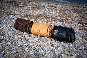 Barrel Bag Crossbody Purse Cuir Cylindre Cercle Rond Épaule Avec Sangle Amovible LBB-0006C - Product Image 5