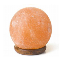 Lampe de table USB en sel rose de l'Himalaya naturel sculpté, changeant de couleur, avec fonction de toucher réel, ionisante et apaisante, idéale pour les fêtes