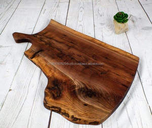 Tabla de Cortar Queso Rectangular Hecha a Mano de Madera de Acacia Ecológica KALATRI, Grosor Personalizado, Apta para Lavavajillas - Product Image 2