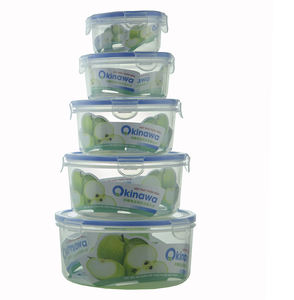 ชุดอาหารปลอดสาร BPA 5ชิ้น,ภาชนะเก็บอาหารปลอดสารกันรั่วซึมจากโรงงานในเวียดนามพร้อมฝาปิดสุญญากาศ - Product Image 2