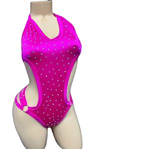 Soutien-gorge élégant et tendance avec emballage personnalisé gratuit, faible MOQ, qualité supérieure, design personnalisé tendance, OEM, strass, une pièce - Product Image 1