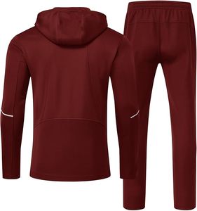 Survêtement à capuche pour hommes personnalisé OEM Survêtement à capuche 2 pièces Jogging Entraînement Gym Combinaisons athlétiques avec capuche Ensemble 2 pièces Survêtements - Product Image 1