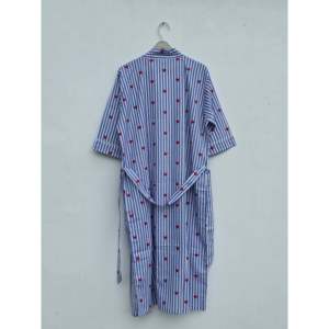 Peignoir Kimono en Coton Imprimé Fait Main, Doux et Tissé, Taille Unique, pour Familles ou Demoiselles d'Honneur, Ensemble de Peignoirs de Bain - Product Image 2