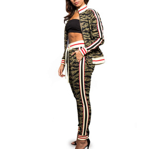 Diseño profesional Transpirable Ropa activa Mujer Chándal Temporada de invierno Logotipo personalizado Mujer Chándal - Product Image 6
