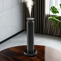 Diffuseur d'arômes électrique Dermey Smart Aluminium Tour Portable Autonome Mini Diffuseur d'arômes alimenté par USB pour tout le bureau à domicile