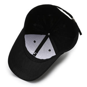 Casquette de baseball de sport structurée en coton avec logo imprimé brodé sur mesure avec bord sandwich - Product Image 2
