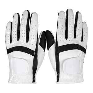 2025 Gants de golf avec design avec logo personnalisé Gants de golf en cuir de mouton de qualité supérieure avec logo Fabricant de gants de golf respirants - Product Image 1