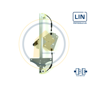 Regulador de Ventana Ac Rolcar ADAPTABLE para OE 9222FQ 9802617380 compatible con Citroen C3 2009 - Product Image 1