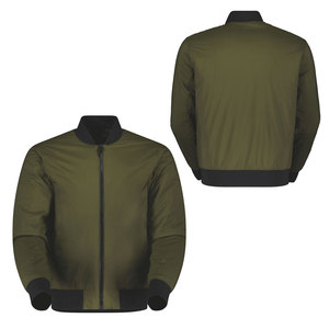2024 chaqueta de bombardero transpirable de calidad superior para hombre, el mejor Material, ropa de invierno informal con cuello levantado OEM disponible - Product Image 3