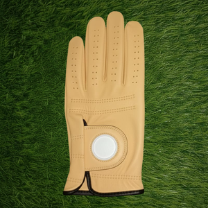 Guantes de Golf Profesionales de Piel Cabretta 2026, Logotipo Personalizado al por Mayor, Unisex, Sensación Suave, Elegantes, Antideslizantes, con Cierre de Velcro - Product Image 1