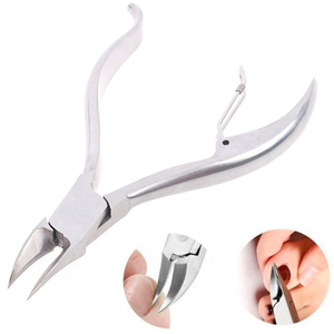 Coupe-ongles professionnel pour les ongles des doigts et des orteils, coupe-cuticules en acier inoxydable, ciseaux à cuticules, pince à ongles, outil de manucure - Product Image 5