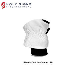 Venta al por mayor XL tamaño conductor guantes de piel de oveja blanca grano vaca cuero dividido multiusos para la construcción industrial trabajo corte 5 - Product Image 4