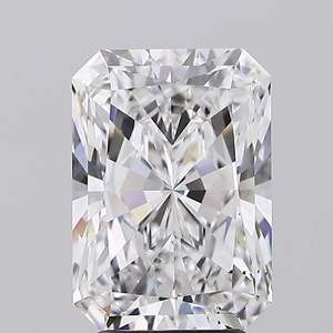 3.83 ct Radiant Cut Lab-Grown Diamond IGI Certified E Color VS2 Clarity Lab-Stone - Product Image 1