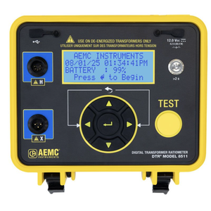 Ratiómetro Digital de Transformadores de Alta Precisión DTR-8511 - Kit de Valor TTR con Amperímetro de Pinza 1000AC Gratis - Product Image 3