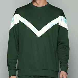 เสื้อสเวตเตอร์ขนแกะคอตตอนสำหรับผู้ชาย, เสื้อสเวตเตอร์ผ้าคอตตอน100% ไซส์ใหญ่สำหรับฤดูหนาว - Product Image 6