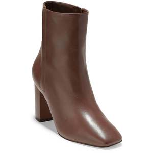 รองเท้าบูทผู้หญิง Cole Haan รุ่น Valley สีน้ำตาล ไซส์ 9 พื้นรองเท้า PU นุ่มสบาย หัวเหลี่ยม ความสูงระดับกลางน่อง สวมแบบสลิปออน เหมาะสำหรับฤดูใบไม้ร่วง ฤดูหนาว และหิมะ - Product Image 1