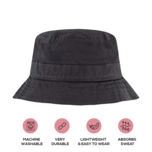 Chapeau Bob Unisexe en Coton Imprimé de Créateur, Personnalisé avec Logo Brodé Couleur Unie, Motif Dessin Animé, Prix de Gros - Product Image 2