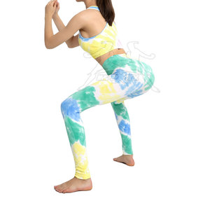 Sujetador deportivo ligero para mujer, ropa deportiva con logotipo personalizado, ropa deportiva para Fitness, Yoga, sujetador, mallas, conjunto de Yoga para gimnasio - Product Image 5