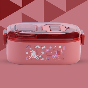 Lonchera de Acero Inoxidable con Diseño de Unicornio, Libre de BPA, Termo de Plástico con Estampado, Mantiene la Comida Caliente - ¡Regalo Incluido! - Product Image 6