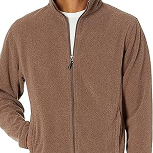Sudadera atlética de manga larga de concha blanda para hombre, Jersey deportivo de rendimiento, chaqueta acolchada de lana con cremallera 1/4, chaqueta de invierno - Product Image 2