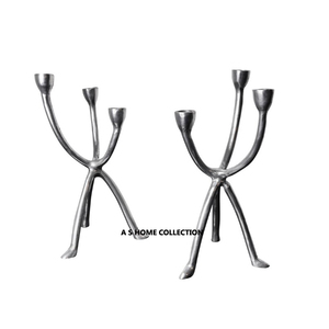 Aluminium doré Design royal 5 bras Style européen Décoration de sol créative Candélabres pour la maison Centres de table - Product Image 5