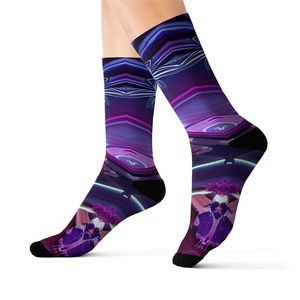 El mejor diseño de calcetines de agarre de secado rápido transpirable adulto 100% algodón antideslizante Jump Grip calcetines Color personalizado e impresión personalizada - Product Image 1