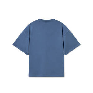 T-shirt à col rond de haute qualité 300gsm hommes coupe ample pré-rétréci respirant t-shirt à manches courtes col rond imprimé motif t-shirt - Product Image 2