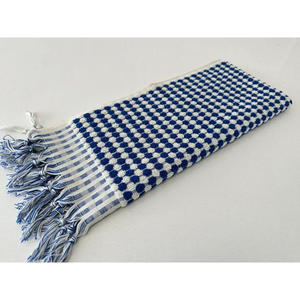 Toalla de mano de baño a rayas con pompón de algodón 100% de calidad superior 50x100 de secado rápido 250gr multiusos hecho en Turquía - Product Image 1