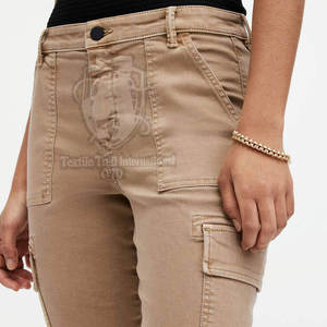 Pantalon en jean pour femme à séchage rapide, prix raisonnable, best-seller, sur mesure, 100% coton - Product Image 6