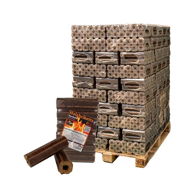 Briquettes ไม้/RUF briquettes ไม้/ไม้เนื้อแข็งสำหรับระบบทำความร้อน