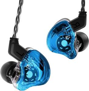 Écouteurs sans fil supra-auriculaires pour musiciens, style intra-auriculaire avec réduction de bruit, étanches et fonctionnelles pour le sport, en métal - Product Image 3