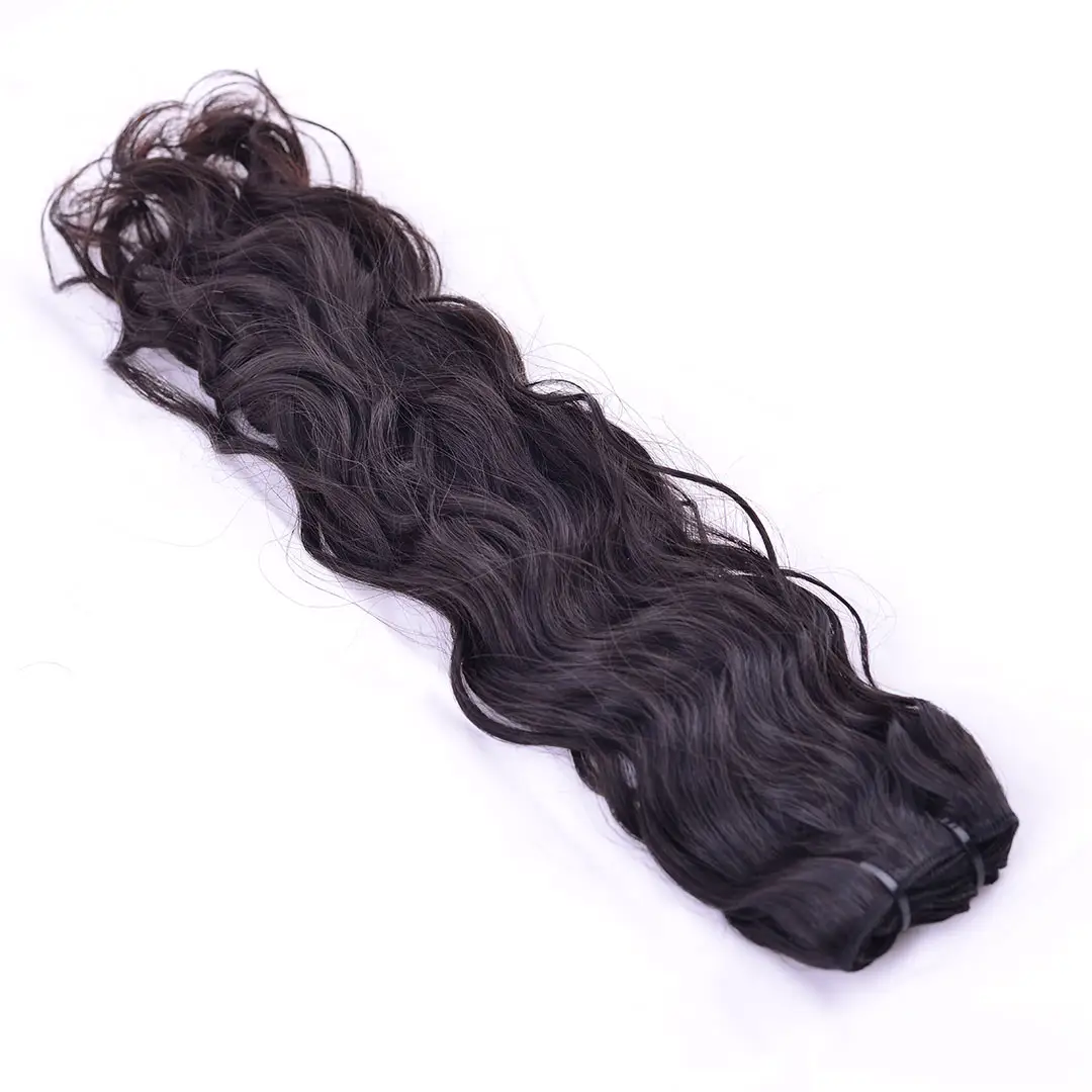 Extension Wave acqua capelli capelli vergini allineati capelli brasiliani onda profonda Super qualità non trasformati capelli ondulati