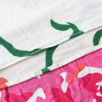 Foulard Hijab en Jersey de Bambou Imprimé Personnalisé, Voile Modeste Doux et Respirant pour Femmes Musulmanes, Cadeau