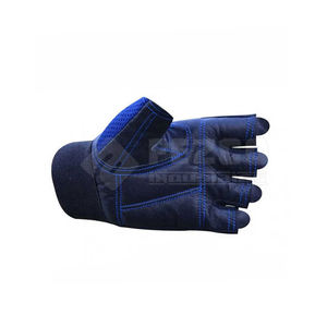 Top-Demanded Customizable Half-Finger Leather <b>Fitness</b> <b>Gloves</b> Heavy Duty Weightlifting Gym Sports Gear Durable Gym <b>Gloves</b> - Product Image 6