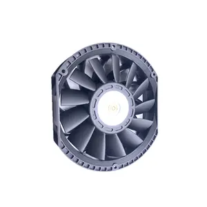 NX 172mm DC 12V Fan 2700rpm 17238 yuvarlak çerçeve DC eksenel akış fanı invertör soğutma fanı