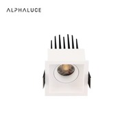 Plafonnier LED encastré orientable, spot COB carré ou rectangulaire, éclairage encastré