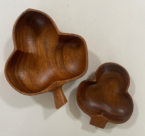 Bol en bois Bol en bois en forme de coquille de mer élégante de qualité supérieure Bol de vaisselle personnalisé - Product Image 2