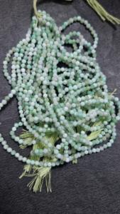 Cuentas sueltas de crisoprasa redondas naturales de primera calidad, cuentas de piedra de 3mm para fabricación de joyas, Fabricante Mayorista - Product Image 6