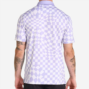 Golf de performance pour hommes pour Polo Jersey durable Tissu respirant Motif solide Idéal pour les tournois Pratique Plus Size Availabl - Product Image 3