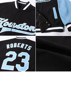 Concevez votre propre veste de baseball Conception de logo personnalisé Veste de baseball à bas prix à bas prix - Product Image 3